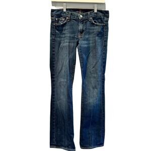 7 For All Mankind Women's Bootcut Medium Wash Jeans Size 29